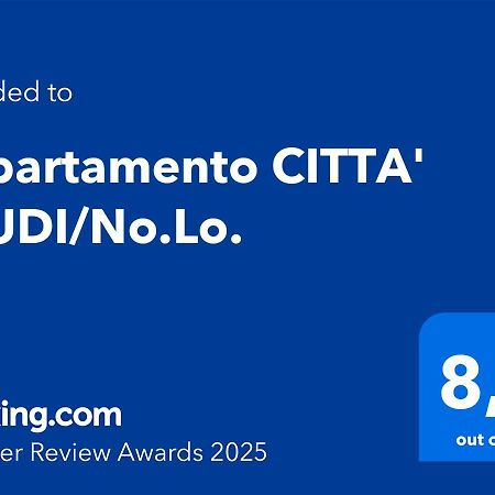 Appartamento Citta' Studi/No.Lo. Milano Eksteriør bilde