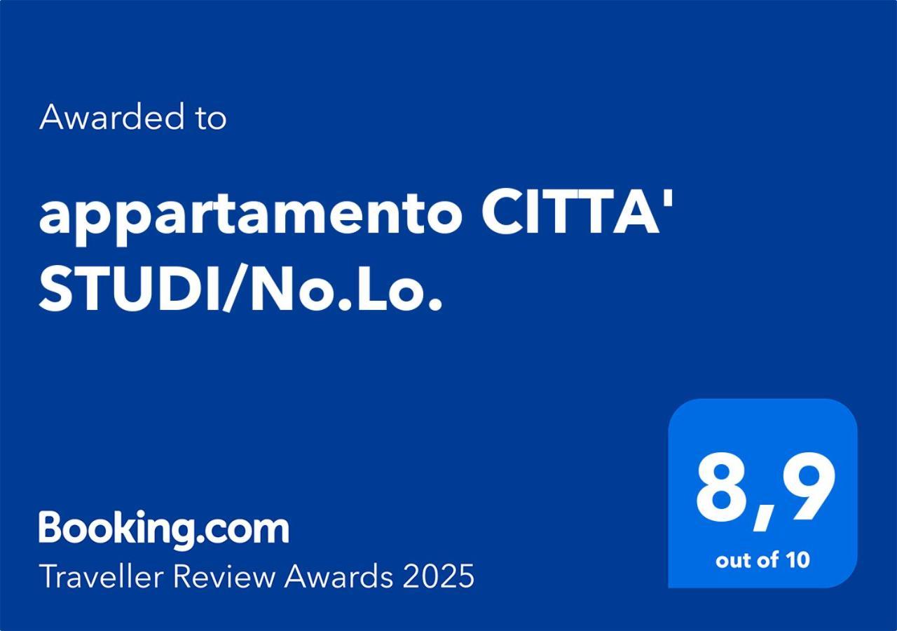 Appartamento Citta' Studi/No.Lo. Milano Eksteriør bilde
